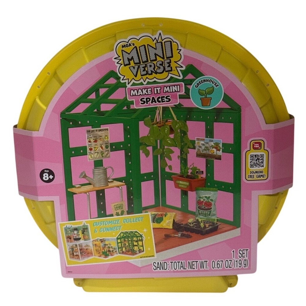 Mini Verse Make It Mini Spaces Greenhouse MGA Entertainment 59806